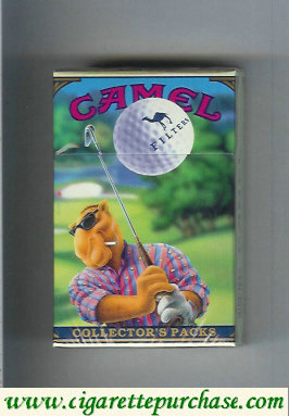 Camel Collectors Packs 4 Filters cigarettes hard box